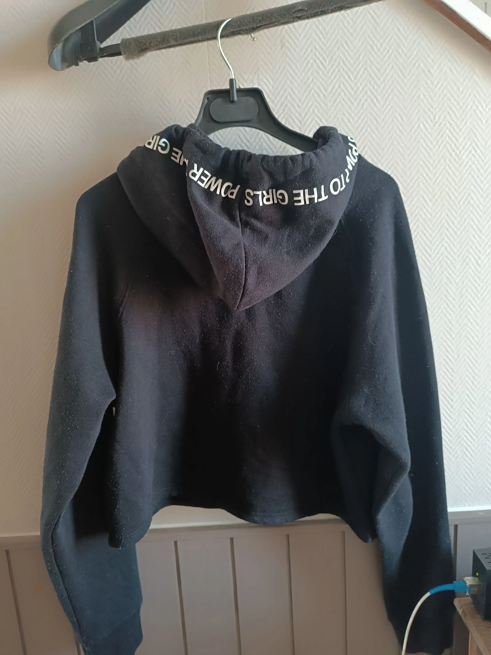 Crop top hoodie - size XS – photo 4